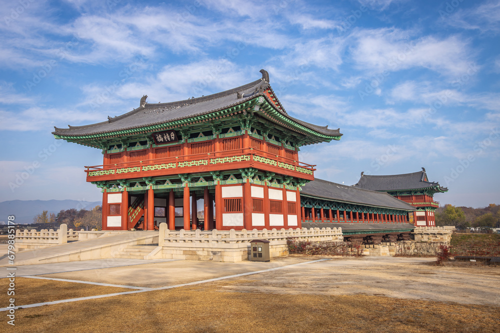 Gyeongju, South Korea - November 20 2023 Gyeongju, South Korea - November 20 2023