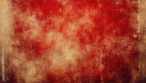 Red grunge texture background perfect for design projects. Generative ai.