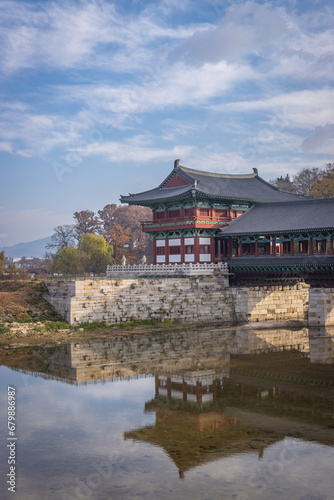 Gyeongju  South Korea - November 20 2023  Woljeong Bridge in Gyeongju 