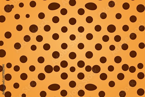 Seamless Modern Dotted Caramel Color Background: Delicately Sweet and Entirely Versatile