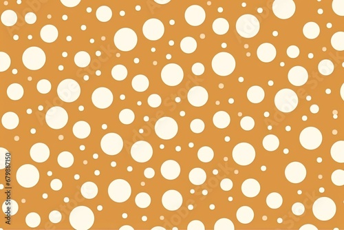 Caramel Dotted Modern Background: Seamless and Stylish Design