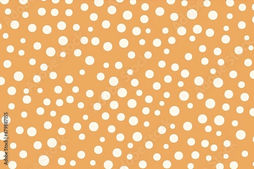 Caramel Dotted Elegance: Seamless Modern Background