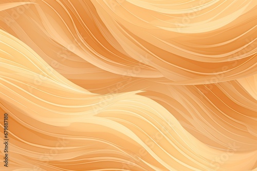 Caramel Color Seamless Textile Design: Sweet and Warm Fabric for a Delicious Appeal