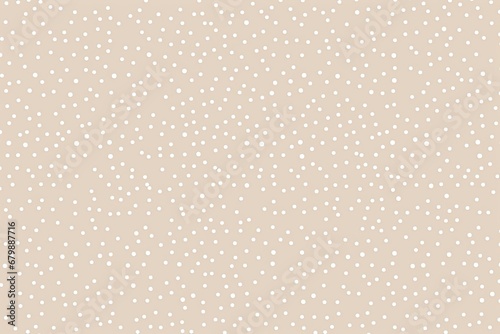 Beige Bliss: Modern Dotted Background for Seamless Delight photo