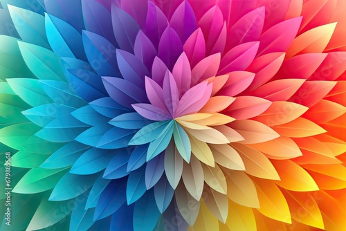 Vibrant Color Wheel Pattern: Gradient Texture Wallpaper photo