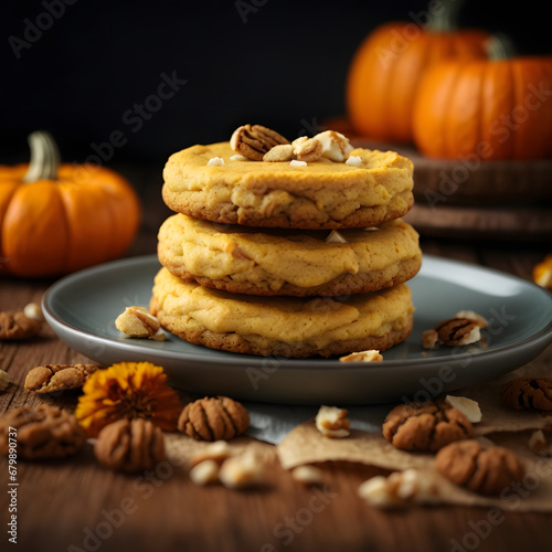 Pumpkin Cheesecake Cookies - Autumn-Inspired Sweet Delights