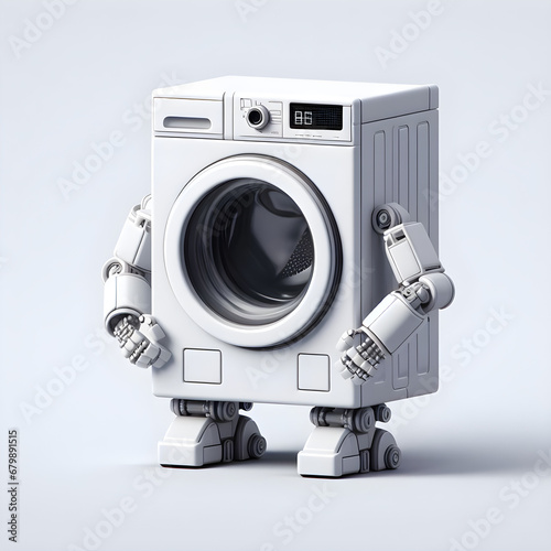 washing machine robot
