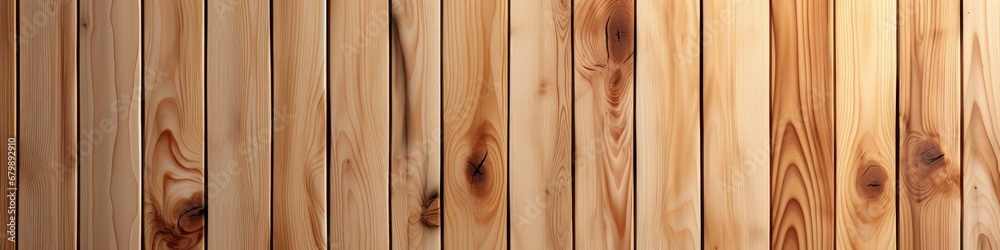 long pines wood background texture. solid board planks. texture element banner