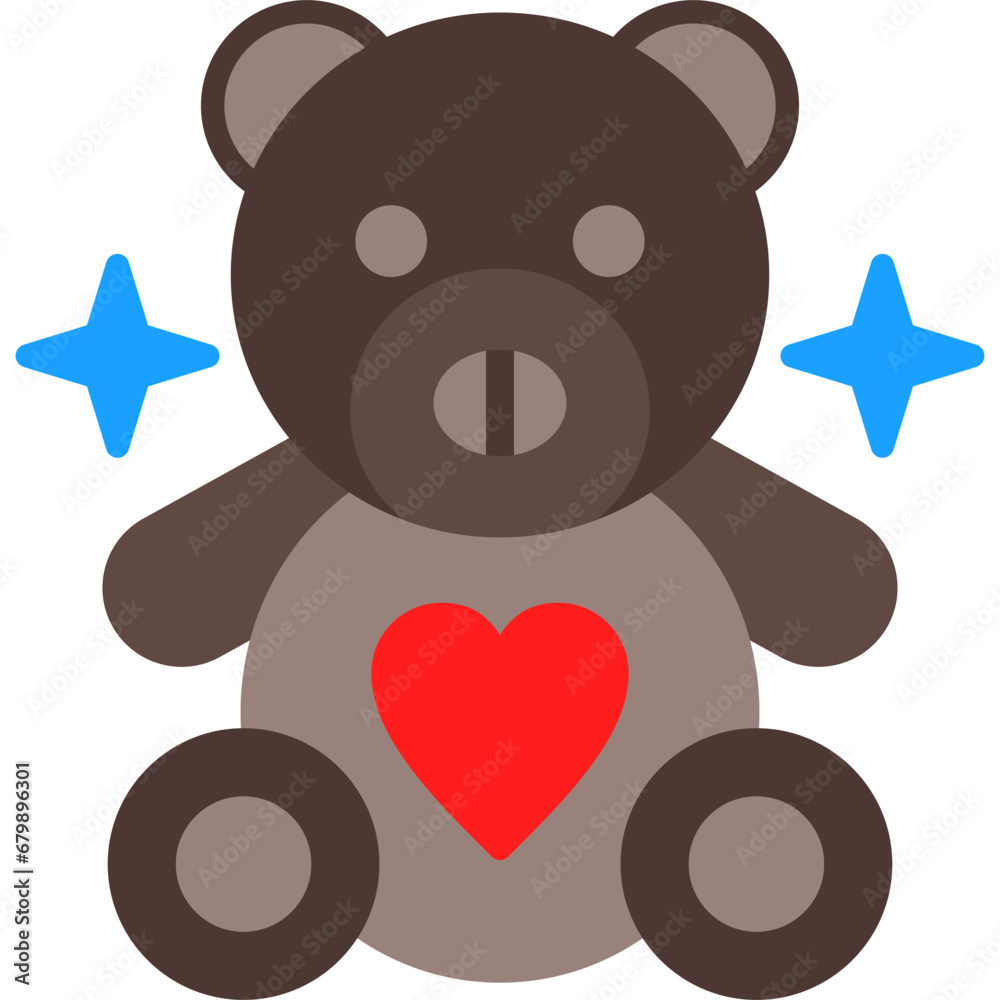 Obraz premium Teddy Bear Icon