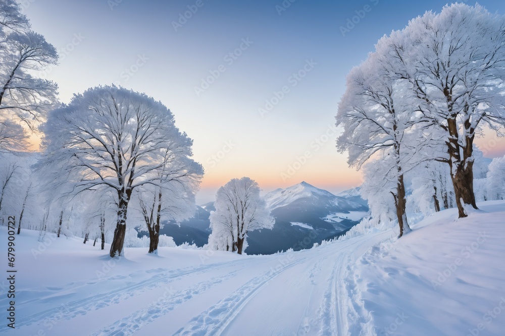 Obraz premium Winter Landscape
