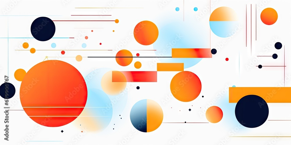 bright backgrounds with abstract shapes Generative AI bright backgrounds with abstract shapes Generative AI