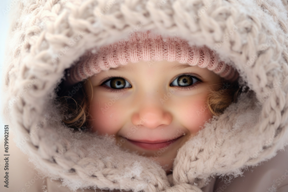 portrait of a little girl