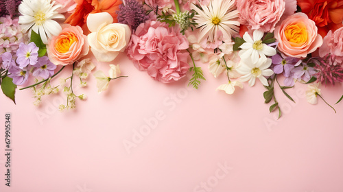 bouquet of flowers HD 8K wallpaper Stock Photographic Image
