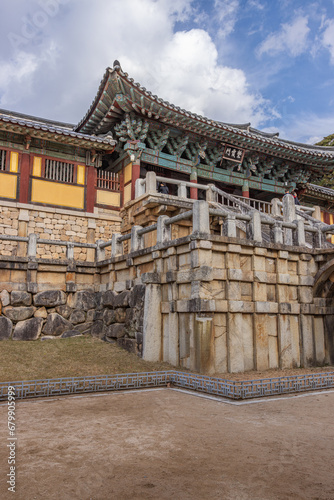 Gyeongju, South Korea - November 20 2023 "Bulguksa Temple Museum in South Korea"