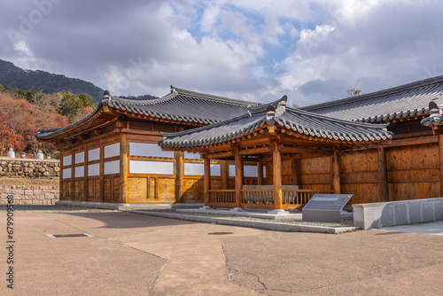 Gyeongju  South Korea - November 20 2023  Bulguksa Temple Museum in South Korea 