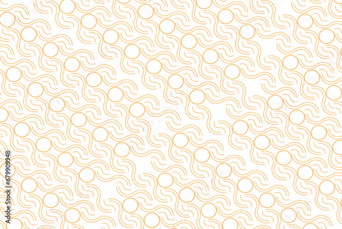 Luxury gold background pattern seamless geometric line circle wave abstract design vector illustration. Christmas seamless pattern background.