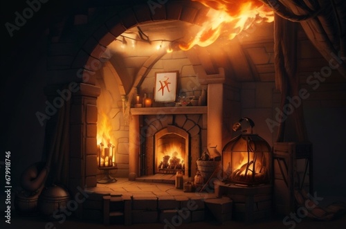 fireplace 