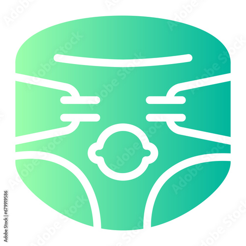 diaper Gradient icon
