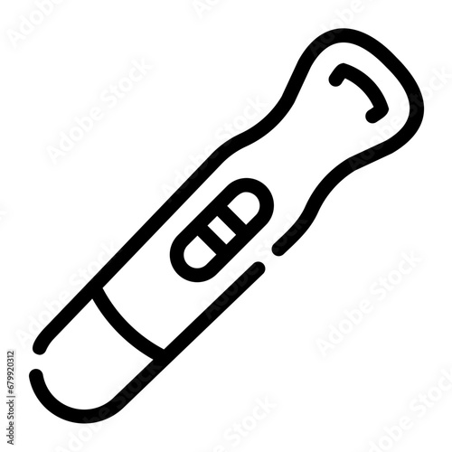 pregnant test Line Icon