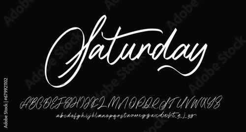 Font Script Beauty Calligraphy Texture Font Type lettering handwritten