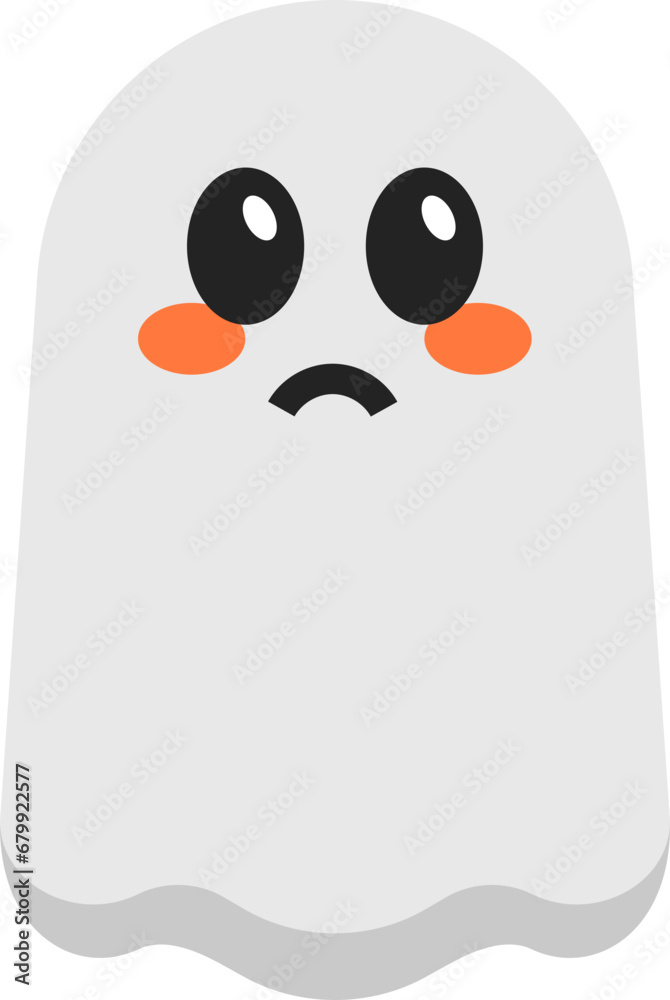 Fototapeta premium Cute Ghost Illustration