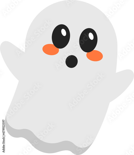Cute Ghost Illustration