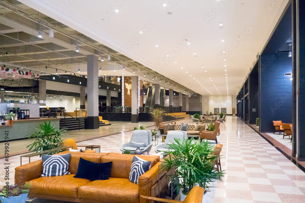 October 28, 2023 Chicago, Illinois, USA Interior of the Old Post