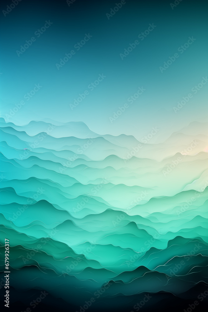 blue sky and clouds. abstract background with waves