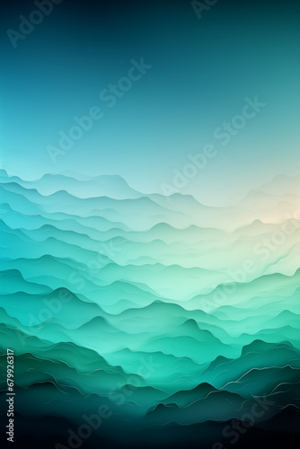 blue sky and clouds. abstract background with waves