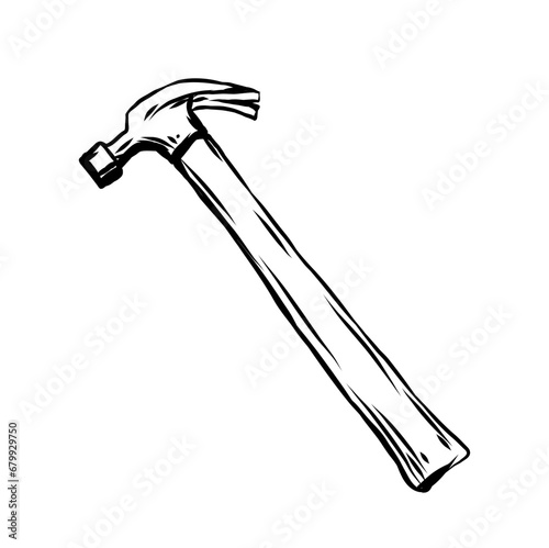 hammer handdrawn