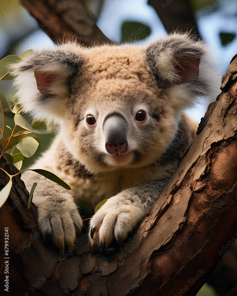 Obraz premium koala in a tree