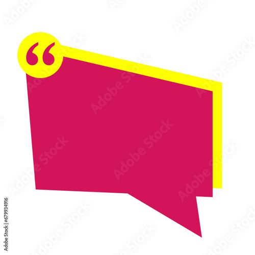 speech bubble