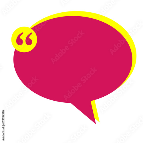bubble speech