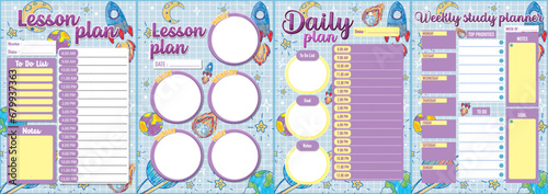 Student Lesson Plan and To-Do List Template