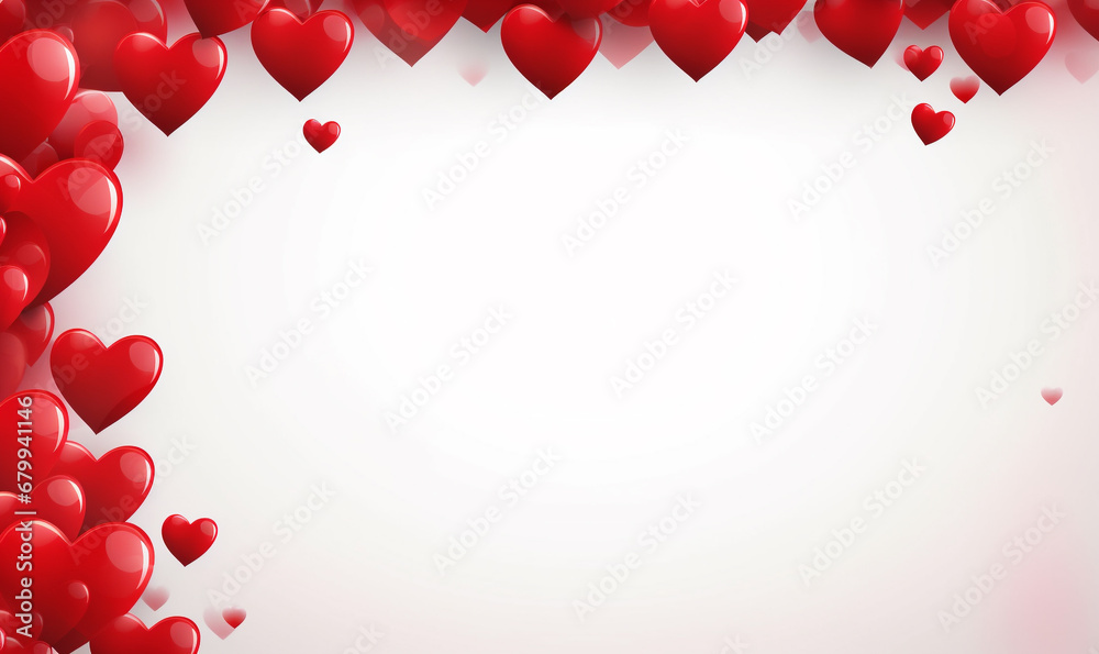 abstract heart baloon valentine background abstract heart baloon valentine background