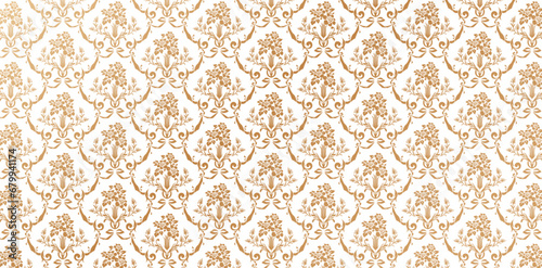 vector illustration Seamlessly damask wallpaper pattern luxurious backgrounds elements for Fashionable textiles, book covers, Digital interfaces, prints designs templates material, wedding invitations