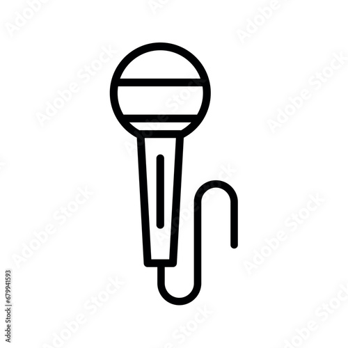microphone icon illustration
