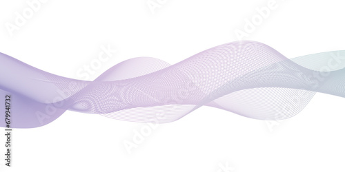 Abstract blend wave lines and technology background. Background lines wave abstract stripe design. White background, mesh abstract, vector gradient line soft blend. 