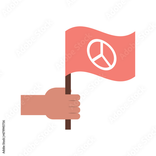 peace protest illustration