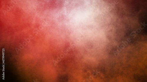 赤い汚れた質感の背景/グラフィック/デザイン/サムネイル/素材/コンクリート壁面/模様/煙
