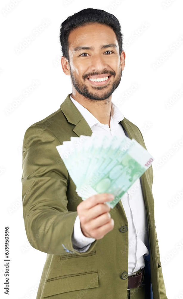Portrait, investment and Asian man with cash, business and financial freedom isolated on transparent background. Face, Japanese person and accountant with money, savings and bill with salary and png Portrait, investment and Asian man with cash, business and financial freedom isolated on transparent background. Face, Japanese person and accountant with money, savings and bill with salary and png