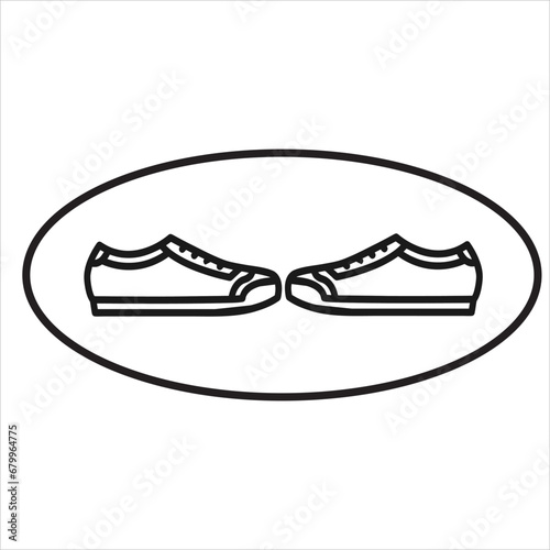 picture of shoes facing each