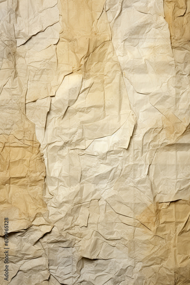 Cumrpled paper texture for background or presentation Cumrpled paper texture for background or presentation