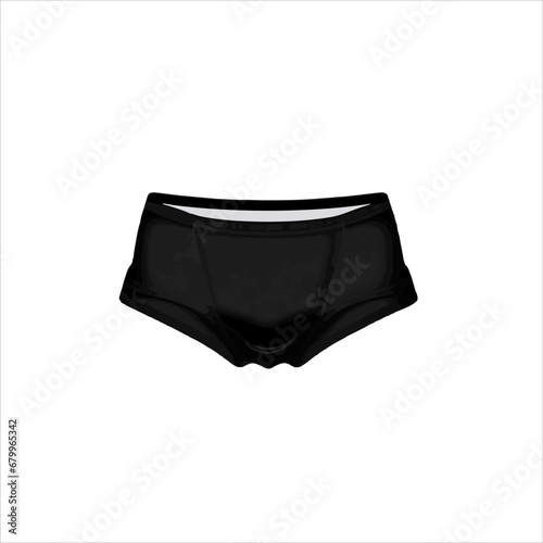 vector image of men's shorts