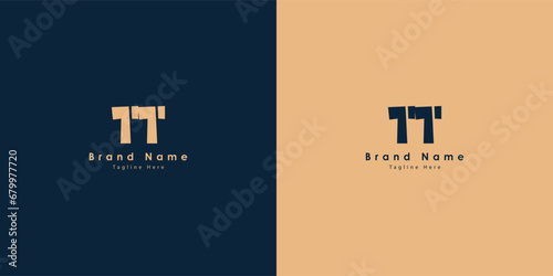 TT Letters vector logo design photo