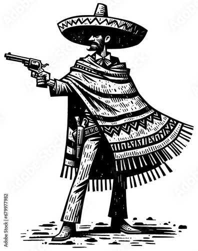 Vaquero Black and White
