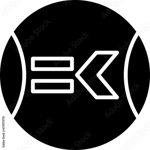 Less Than Equal To Icon
