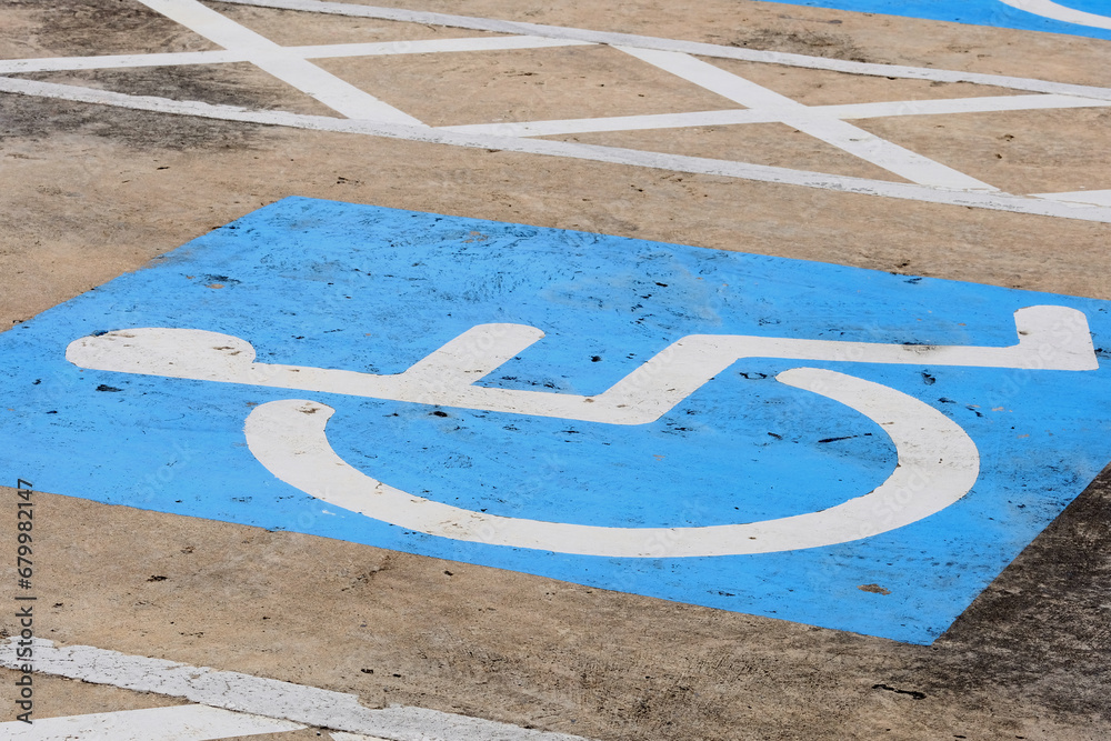 Fototapeta premium parking sign