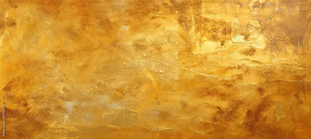 Metal texture background in gold. Gold texture for advertising campaign and animation.