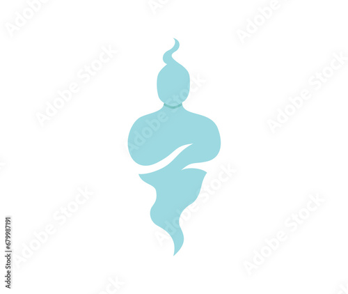 Genie Logo Design concept logo.	
